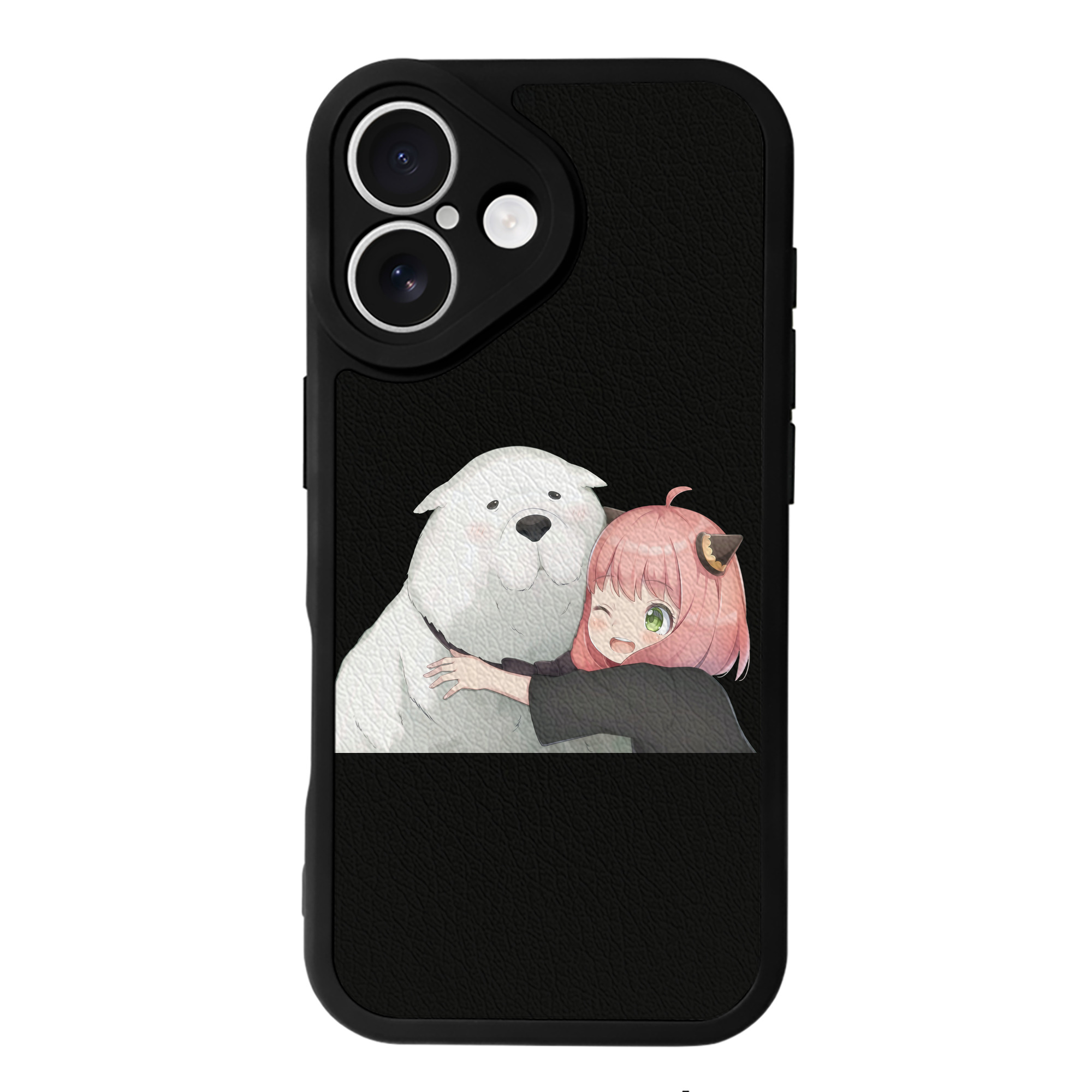 （画像用） SPY×FAMILY间谍家家酒 【iPhone 16シリーズ対応】シリコンスマホケース（レザー調） 材質：シリコン